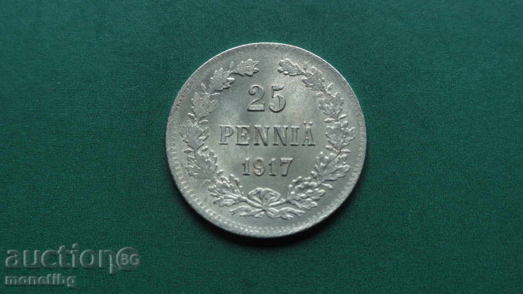 Δημοπρασία Ρωσία (Φινλανδία) το 1917. - 25 Penny Δημοπρασία Ρωσία (Φινλανδία) το 1917. - 25 Penny