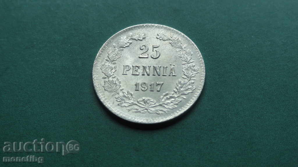 Russia (for Finland) 1917 - 25 penny - 5 Russia (for Finland) 1917 - 25 penny - 5