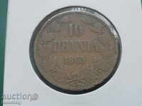 Russia (for Finland) 1865 - 10 penny