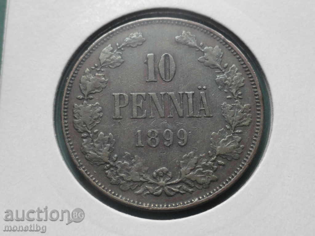 Russia (for Finland) 1899. - 10 penny