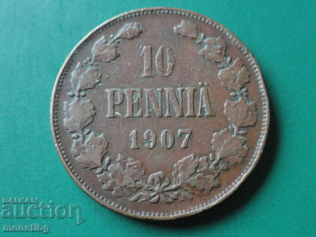 Licitație Rusia (Finlanda) 1907. - 10p Licitație Rusia (Finlanda) 1907. - 10p