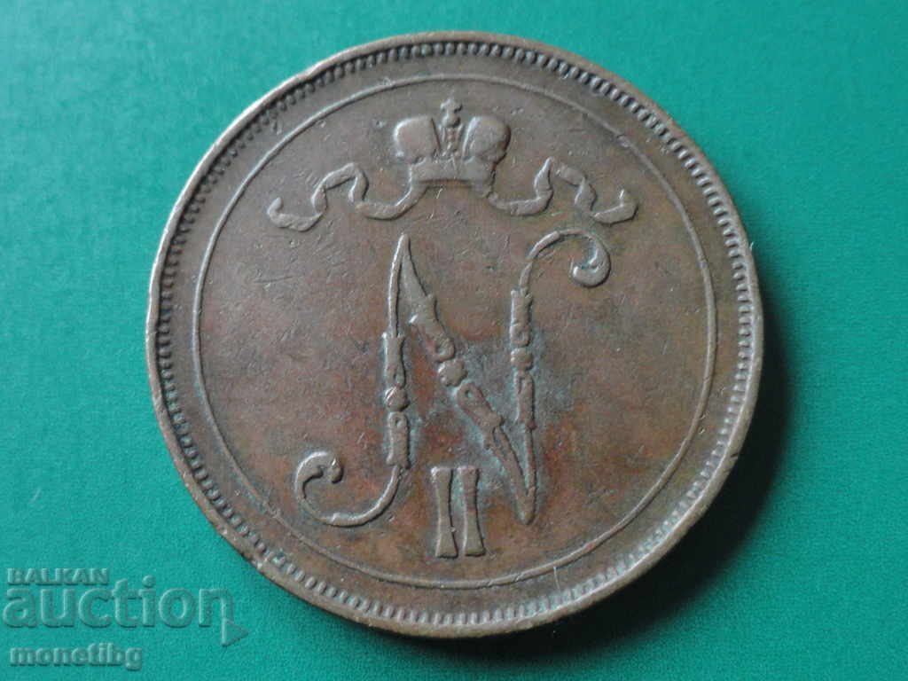 Rusia (Finlanda) 1907. - 10p - 6 Rusia (Finlanda) 1907. - 10p - 6