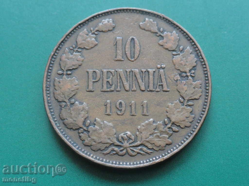 Ρωσία (Φινλανδία) το 1911. - 10p - 5 Ρωσία (Φινλανδία) το 1911. - 10p - 5