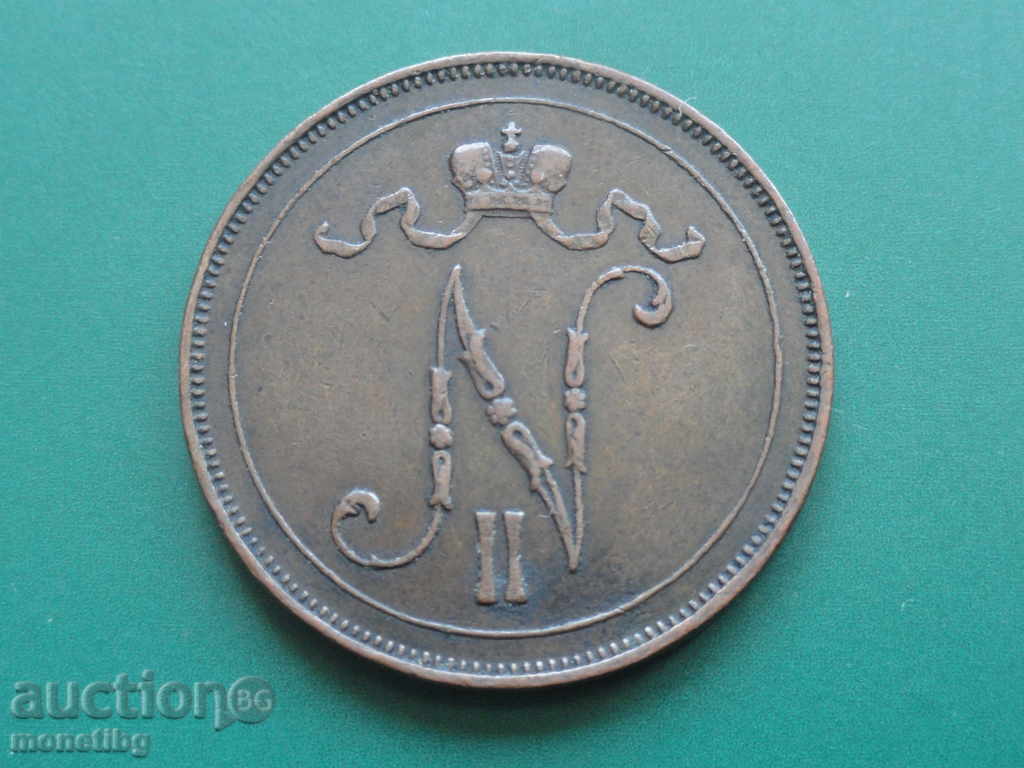 Russia (for Finland) 1914 - 10 penny with price 23.00 BGN | € 11.76 Russia (for Finland) 1914 - 10 penny with price 23.00 BGN | € 11.76
