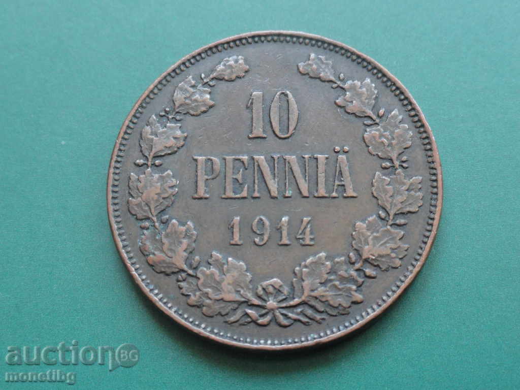 Auction Russia (for Finland) 1914 - 10 penny Auction Russia (for Finland) 1914 - 10 penny