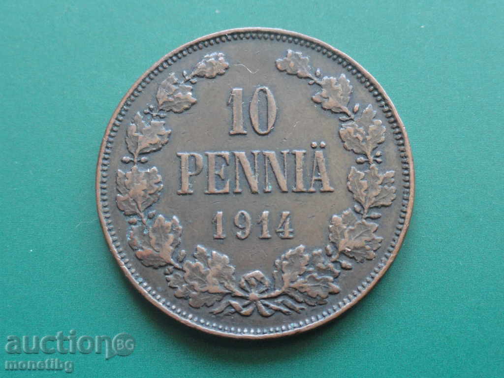 Russia (for Finland) 1914 - 10 penny - 5 Russia (for Finland) 1914 - 10 penny - 5
