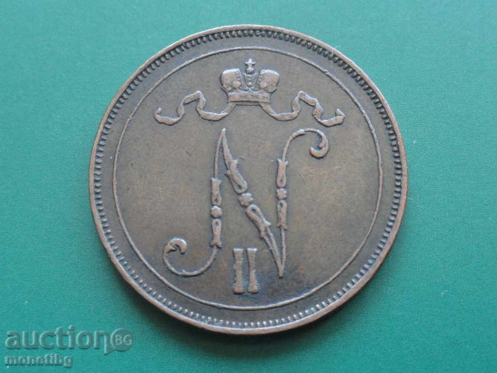 Русия (за Финландия) 1914г. - 10 пениа - 6 Русия (за Финландия) 1914г. - 10 пениа - 6