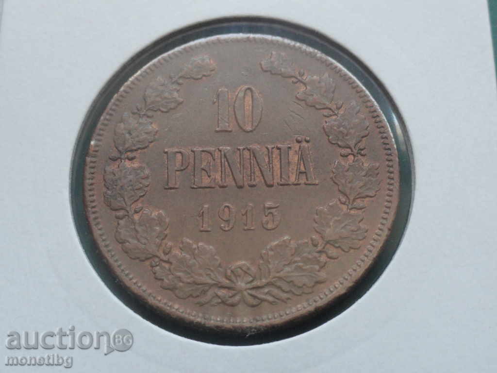 Russia (for Finland) 1915 - 10 penny