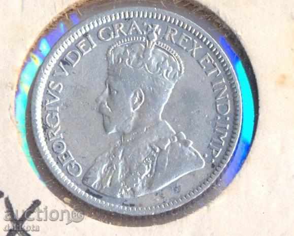 Canada 10 cent 1918, silver with price 30.00 BGN | € 15.34 Canada 10 cent 1918, silver with price 30.00 BGN | € 15.34