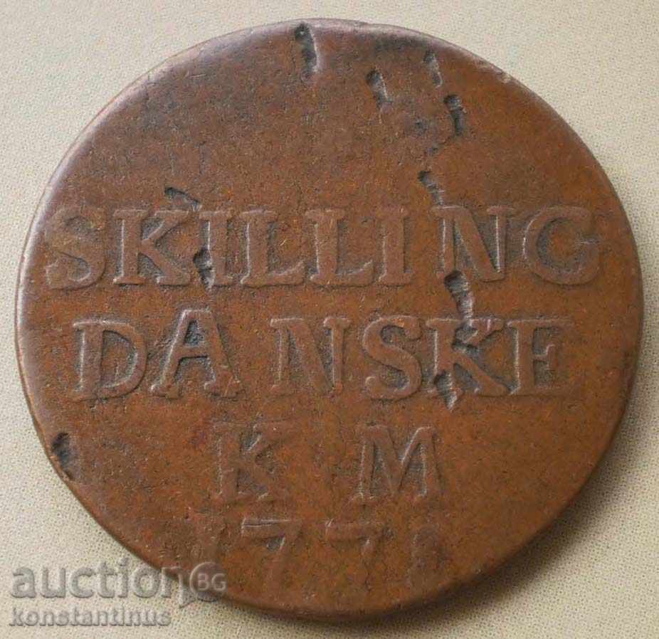 Danemarca 1 Skilling 1771 Rare cu preț € 12.78 | 25.00 BGN Danemarca 1 Skilling 1771 Rare cu preț € 12.78 | 25.00 BGN