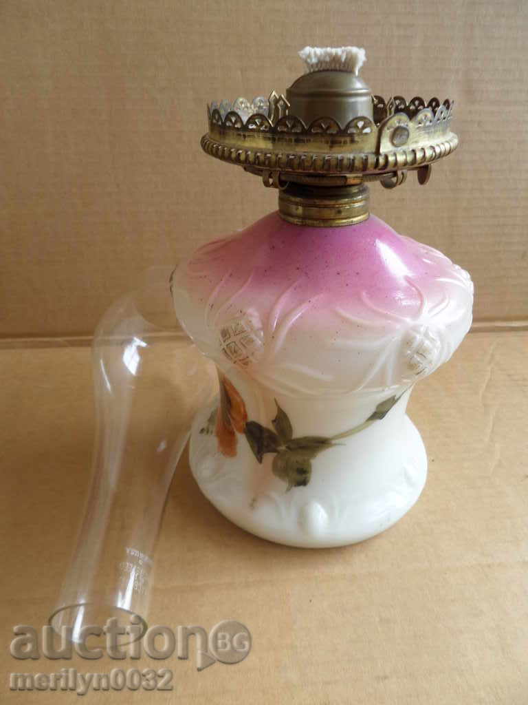 Auction Late 19th Century Queen Anne Gas Lamp USA Auction Late 19th Century Queen Anne Gas Lamp USA