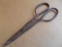 Стара абаджийска ножица, ковано желязо