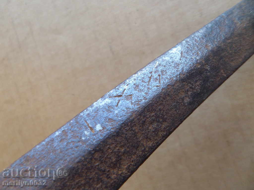 Old scissor scissors, wrought iron - 7 Old scissor scissors, wrought iron - 7