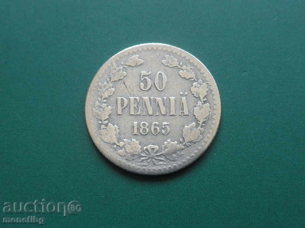 Auction Russia (for Finland) 1865 - 50 penny Auction Russia (for Finland) 1865 - 50 penny