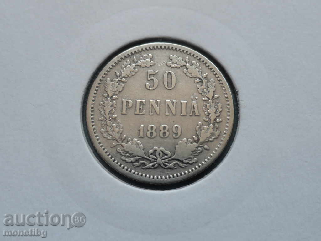 Auction Russia (for Finland) 1889. - 50 penny Auction Russia (for Finland) 1889. - 50 penny
