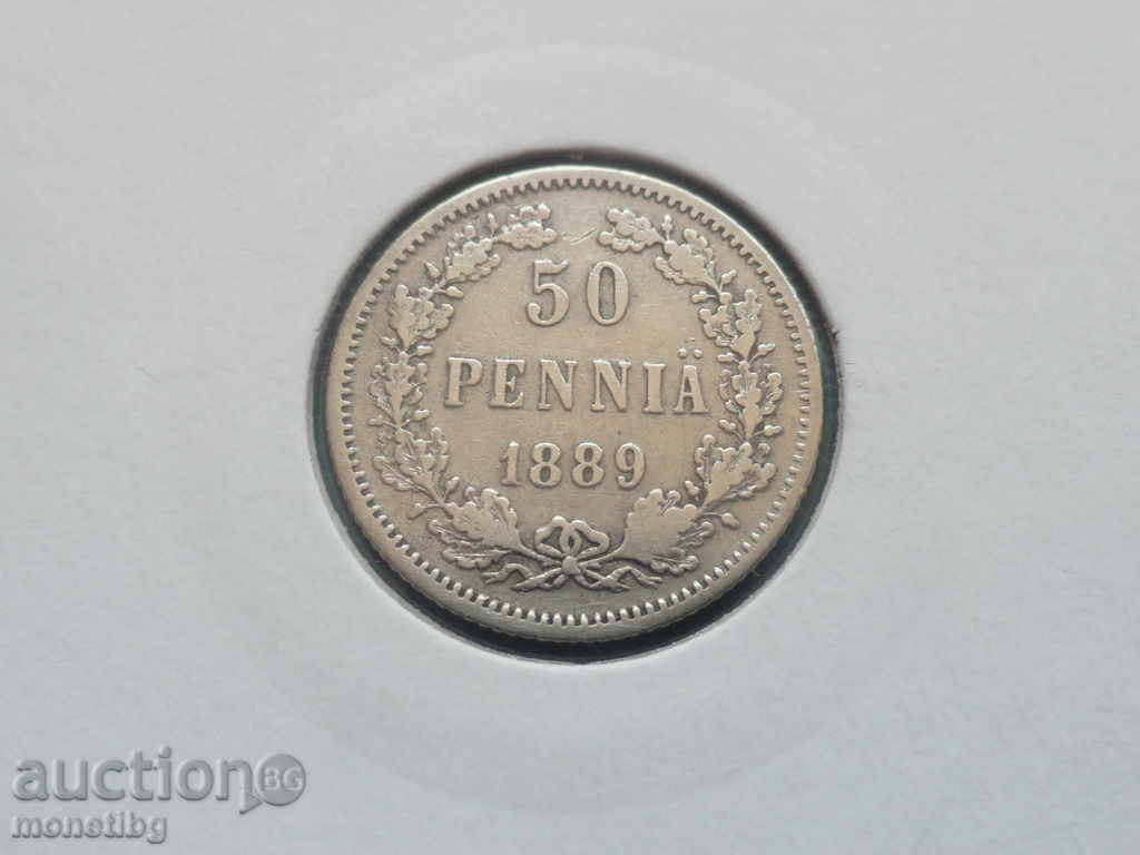 Russia (for Finland) 1889. - 50 penny