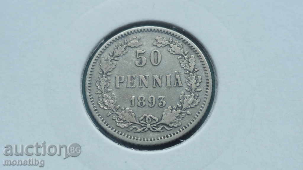 Auction Russia (for Finland) 1893 - 50 penny Auction Russia (for Finland) 1893 - 50 penny