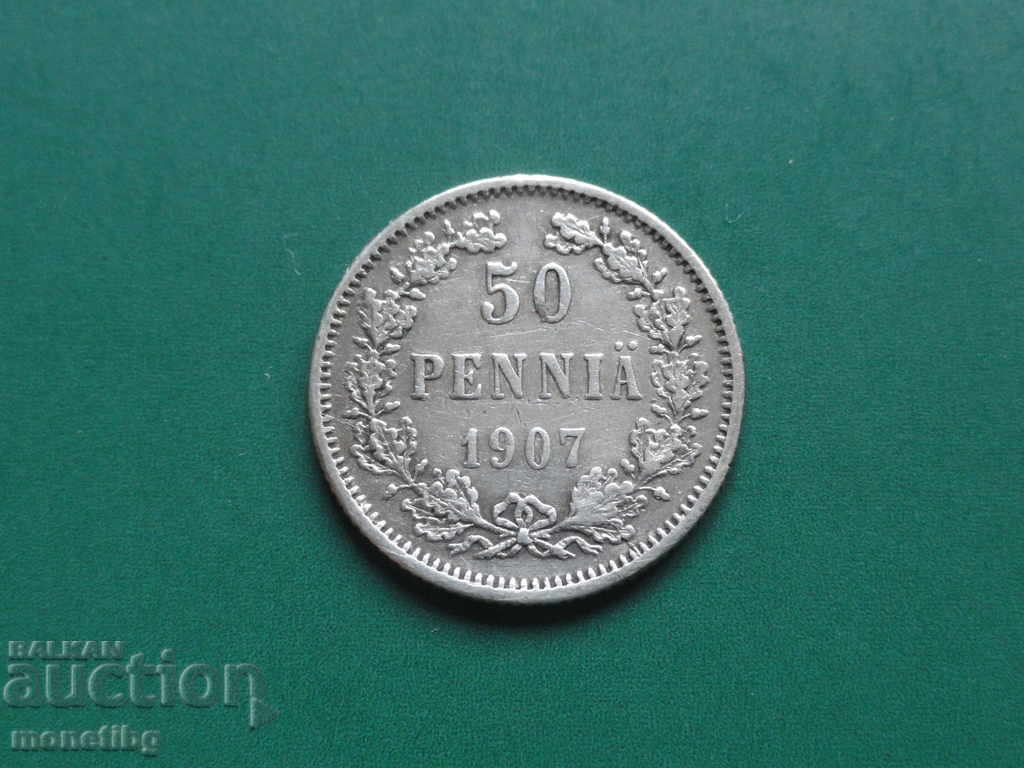 Russia (for Finland) 1907 - 50 penny