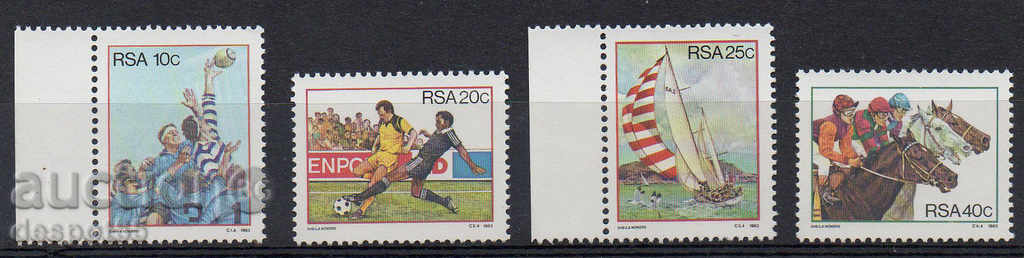 1983. South Africa - RSA. Sports in South Africa.