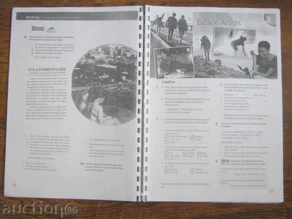 Auction Textbook / Teaching aid. English language Auction Textbook / Teaching aid. English language