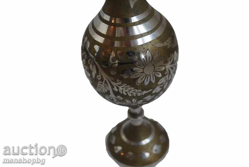 Auction Indian vase brass Auction Indian vase brass