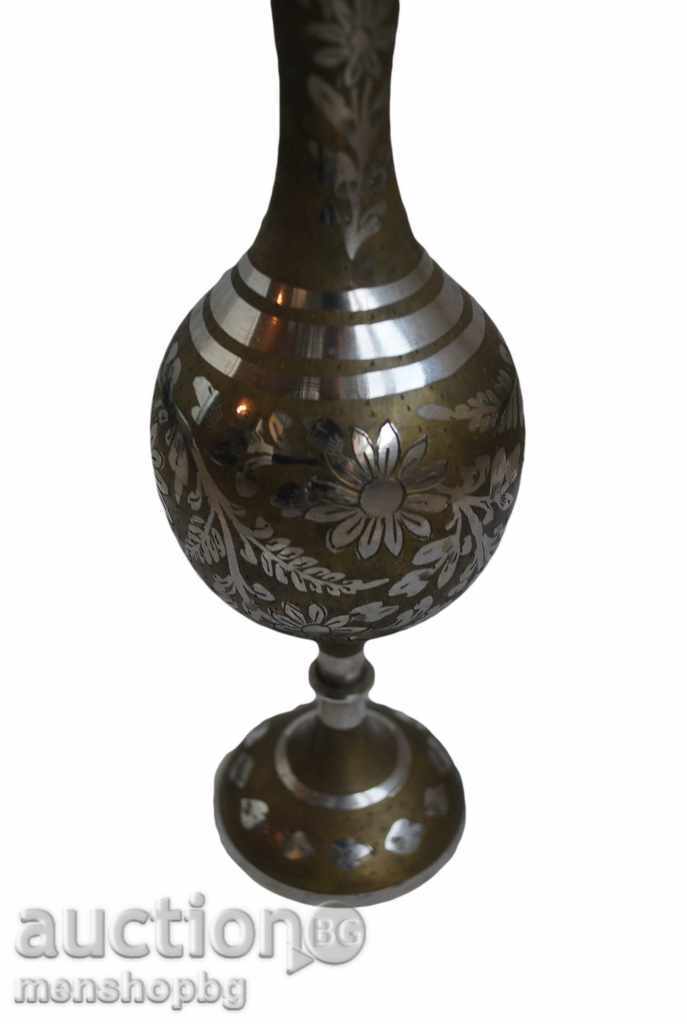 Индийска ваза месинг