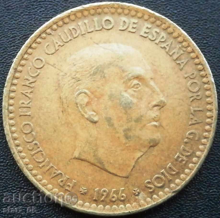 Spania - peseta 1966 (75) d.