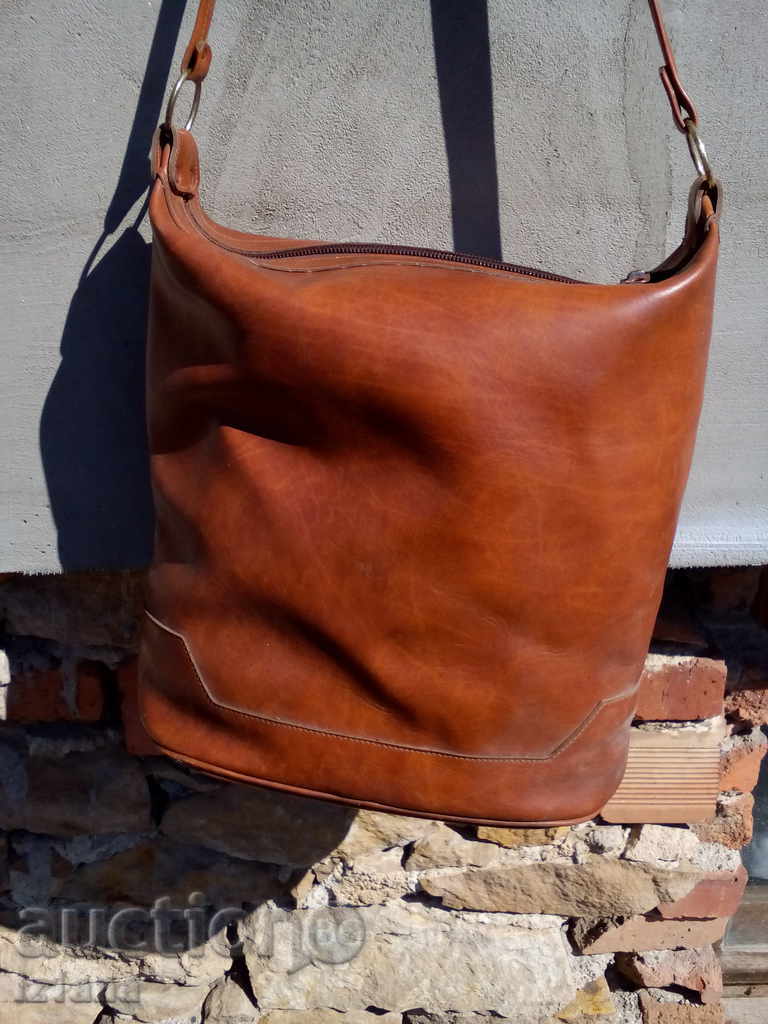 Auction Leather bag BGA BALKAN Auction Leather bag BGA BALKAN