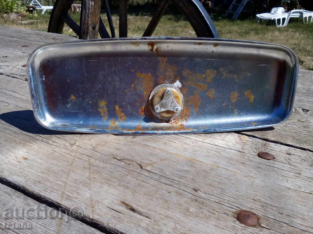 Delivery of An old car mirror Delivery of An old car mirror
