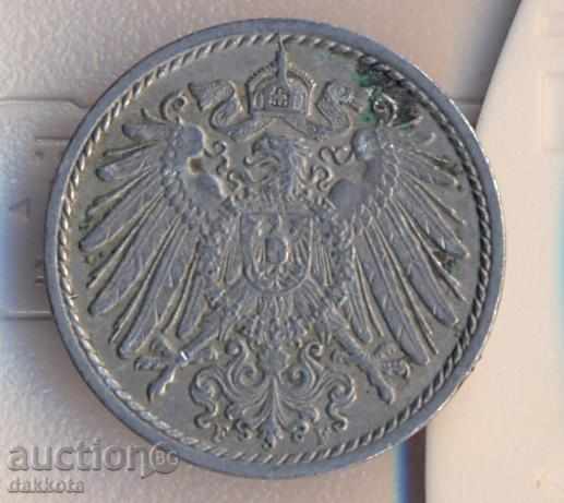 Германия 5 пфенига 1908f с цена 1.30 лв. | € 0.66 Германия 5 пфенига 1908f с цена 1.30 лв. | € 0.66