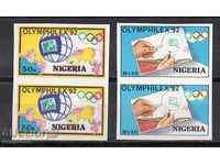1992 Nigeria. Olympic exhibition "Olymphilex '92" - Barcelona