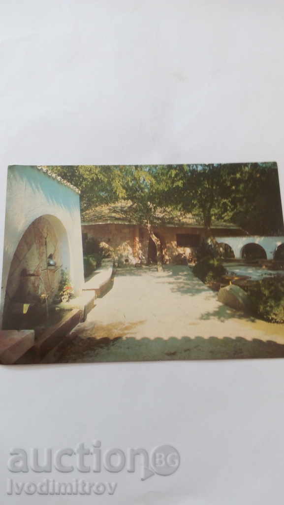 Postcard Zlatni Pyasatsi Restaurant Vodenitsata 1968
