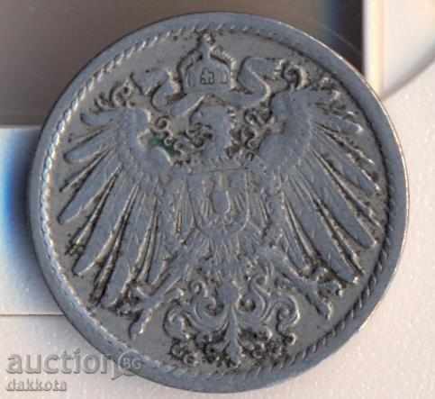 Germania 5 pfenigi 1906g cu preț € 2.60 | 5.09 BGN