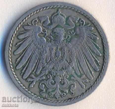 Germany 5 pfennig 1894a with price 5.00 BGN | € 2.56 Germany 5 pfennig 1894a with price 5.00 BGN | € 2.56