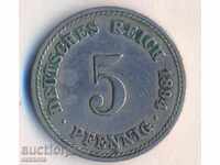 Germania 5 pfennig 1894a