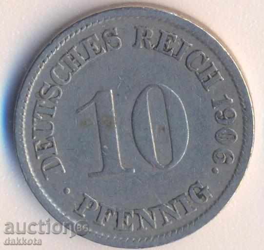 Germania 10 pfennig 1906g