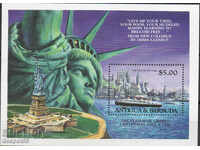 1985. Antigua and Barbuda. 100 years of the Statue of Liberty.