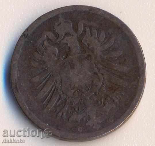 Германия 2 пфенига 1875с с цена € 1.50 | 2.93 лв.