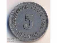 Germany 5 pfennig 1913e