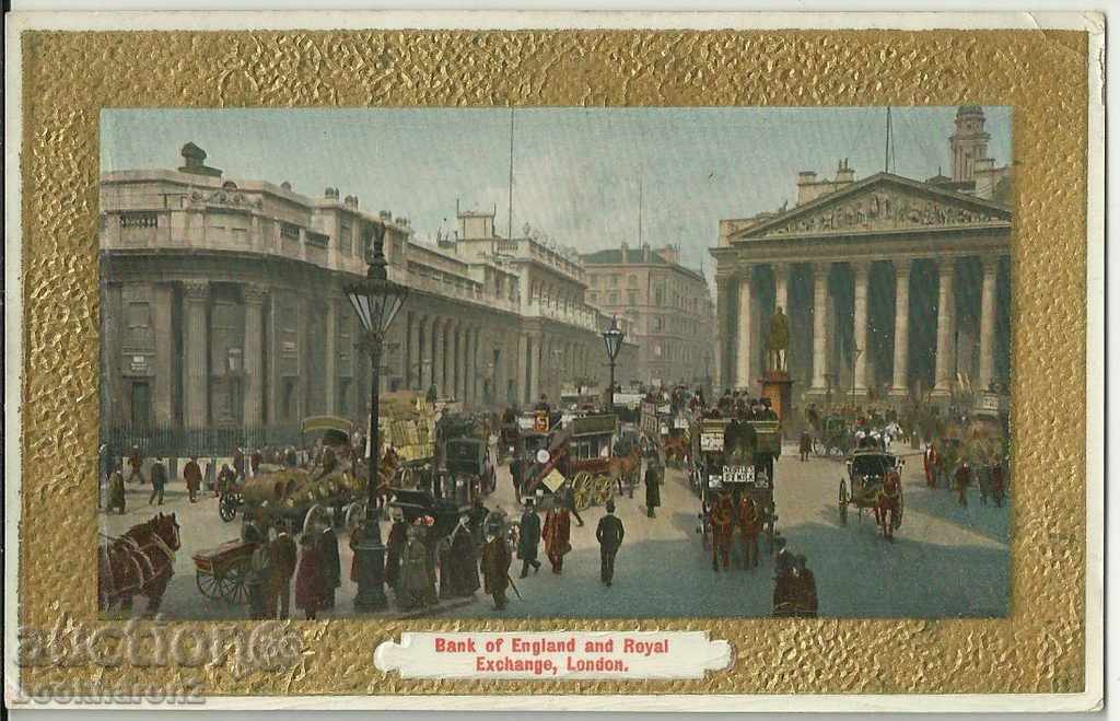 Vechea carte poștală, 1910. Banca Angliei