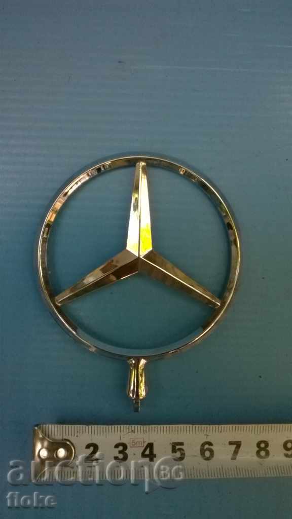 Mercedes logo front cover