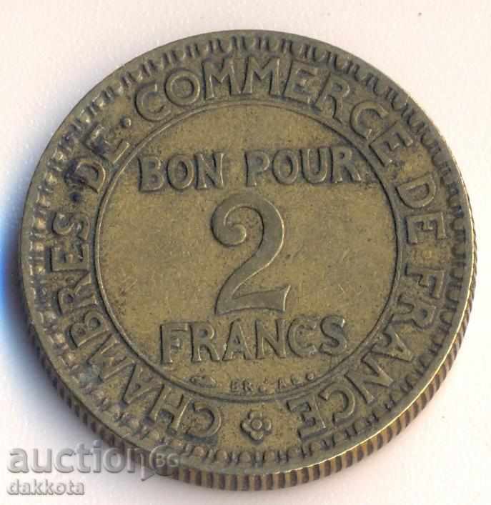 Franța 2 franci în 1925