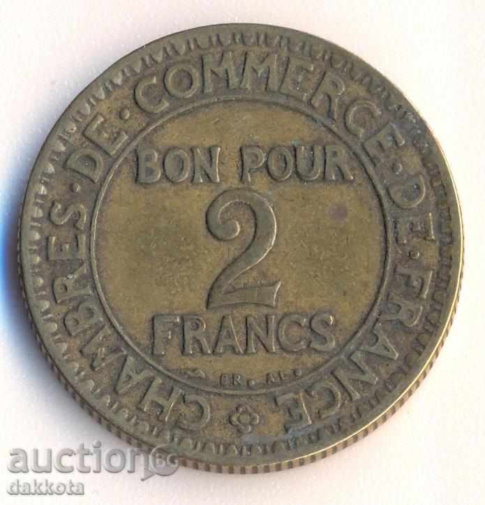 France 2 francs 1922