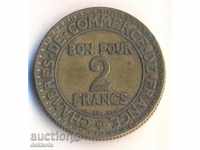 Франция 2 франка 1922 година