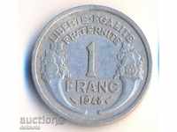 Франция 1 франк 1948 година