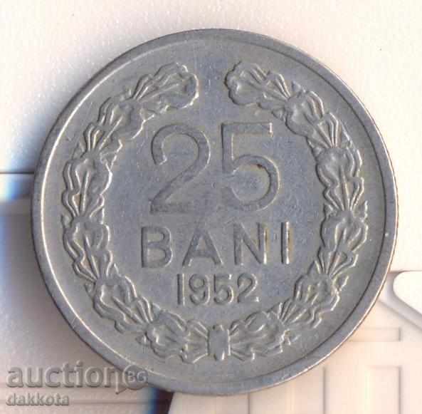 România 25 băi 1952