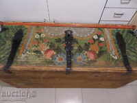 An old chest for a bridal chaise, a chest of drawers, a casket