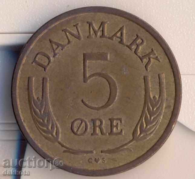 Danemarca 5 öre 1967