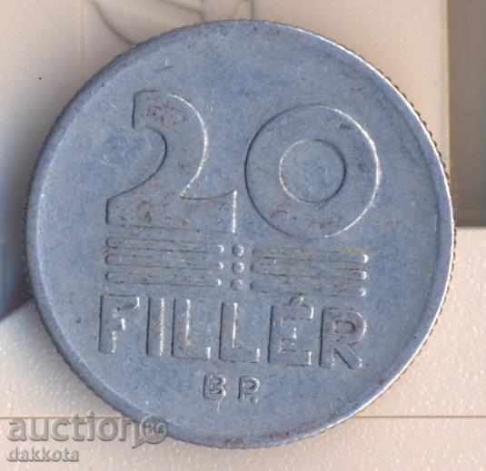 Hungary 20 fillets 1968