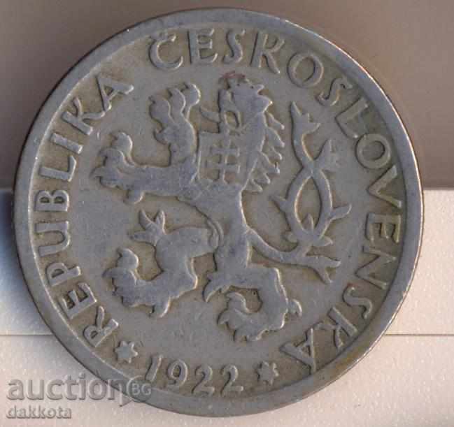 Czechoslovakia 1 krona 1922 year with price 2.00 BGN | € 1.02 Czechoslovakia 1 krona 1922 year with price 2.00 BGN | € 1.02